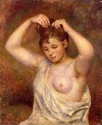 Pierre Auguste Renoir Woman Arranging her Hair Germany oil painting artist